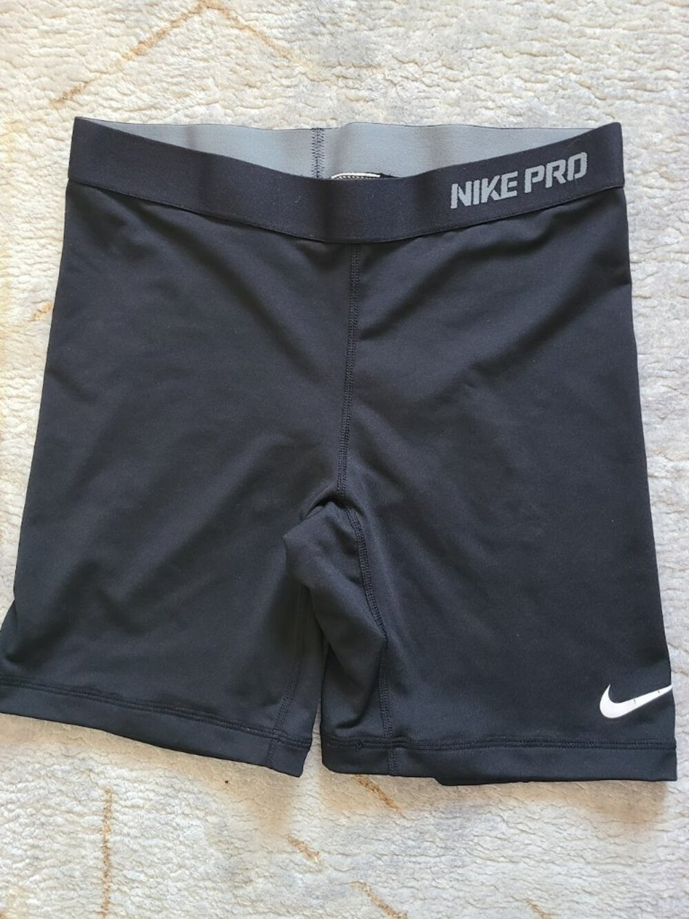 Nike Pro Dri-FIT Men’s Compression Shorts Large Black 7” Inseam 458656-010